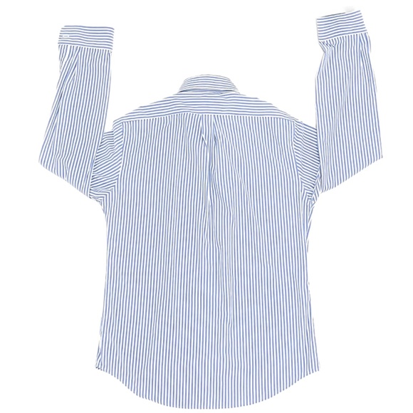 Ralph Lauren Slim Fit Performance Button Down | Size:Medium | Color: Pale Blue - Picture 4 of 9